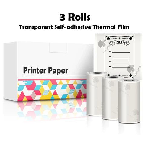 PortyPrinter™ 3x Transparant PortyPrinter Rolls™